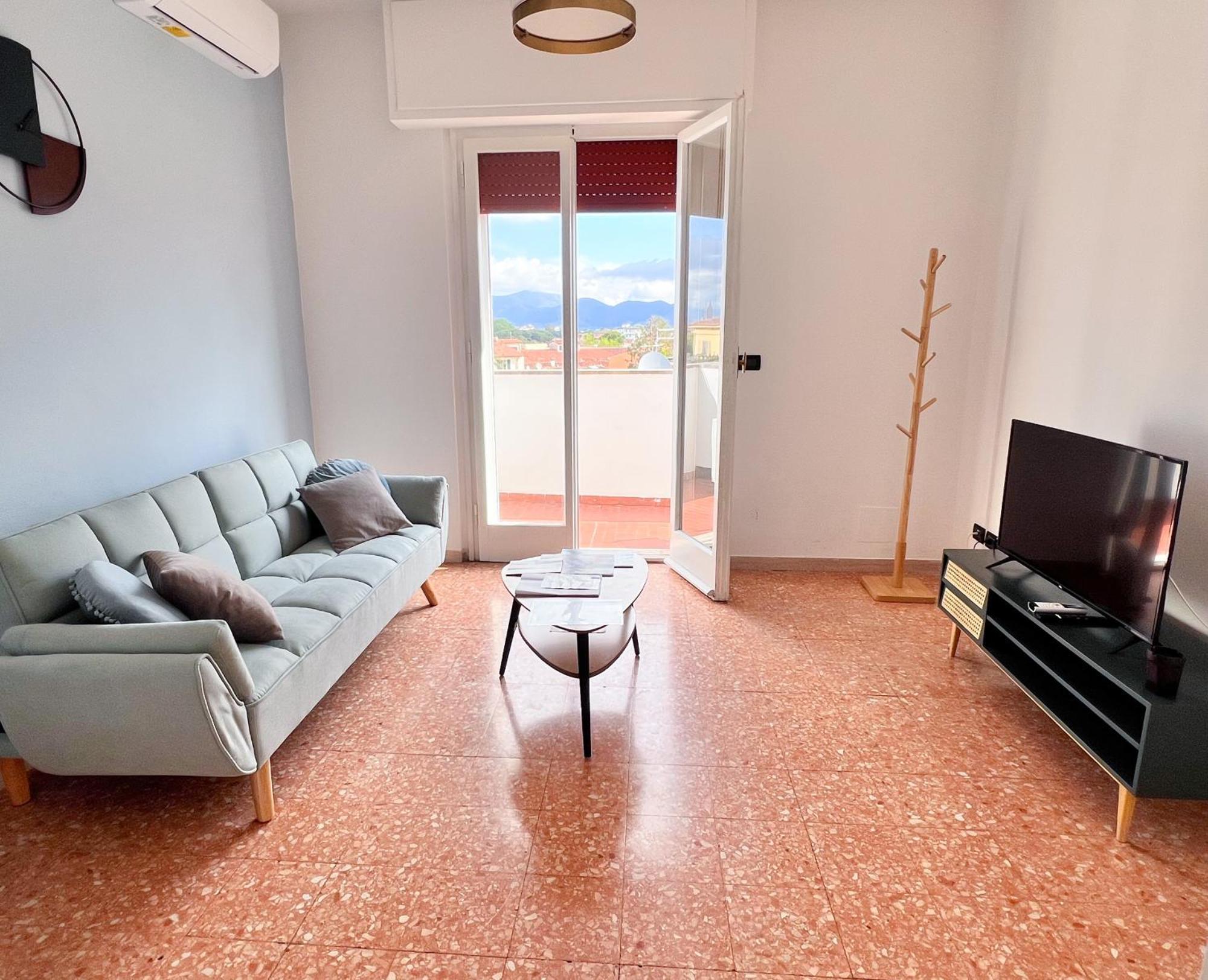 Attico Terrazza Vista Panoramica Lungarni Pisani Lejlighed Eksteriør billede
